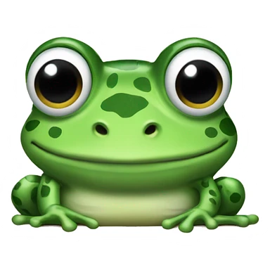 frog in hawaiian shirt  sticker
