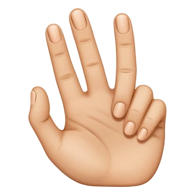 Middle finger with emoji  sticker