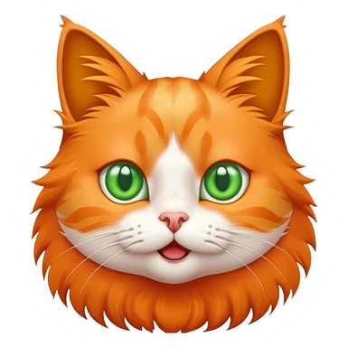 The surprised cat sticker