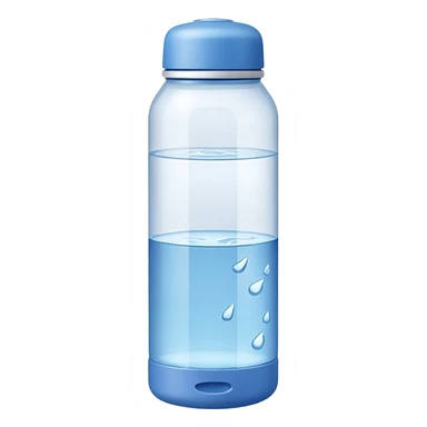 Fuji water bottle sticker