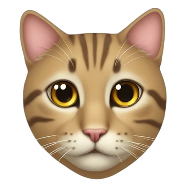 cuore con gatto sticker