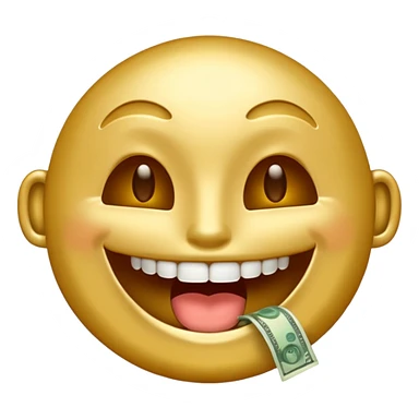 Money Mouth Emoji sticker