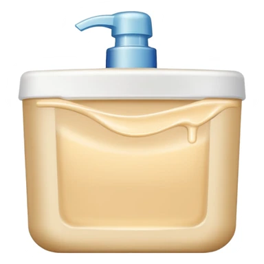 shampoo beige sticker