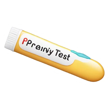 pregnancy test sticker