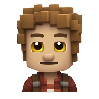 minecraft happy sticker