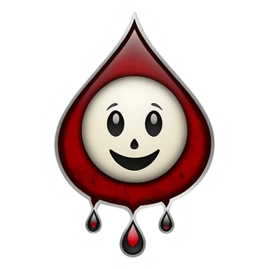 Minimalist emoji-style sticker of a gothic paper with “your soul” in blackletter, desaturated blood drop as signature, grayscale ink and parchment texture



 sticker