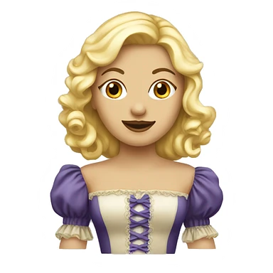 Blonde vénitienne  sticker