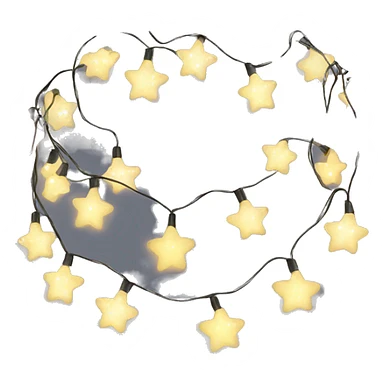 fairy lights sticker