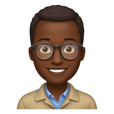 it looks like african developer sticker