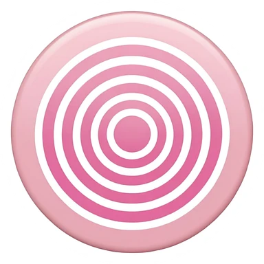Light pink target sticker
