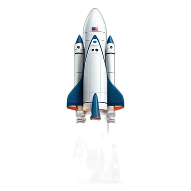 Macron-rocket-to-the-moon sticker