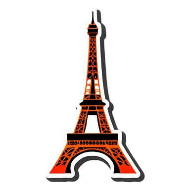 Eiffel Tower  sticker