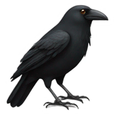 rabbi crow  sticker