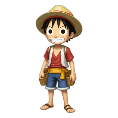 luffy toge sticker