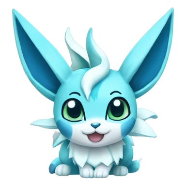 Glaceon-Vaporeon-Pokémon sticker