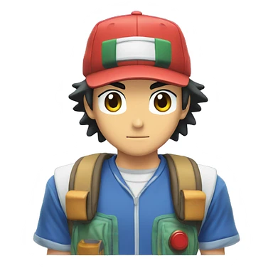 Ash Ketchum sticker