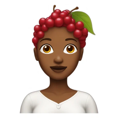 Cherry Woman sticker