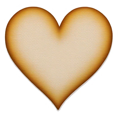 Cheater print love heart  sticker