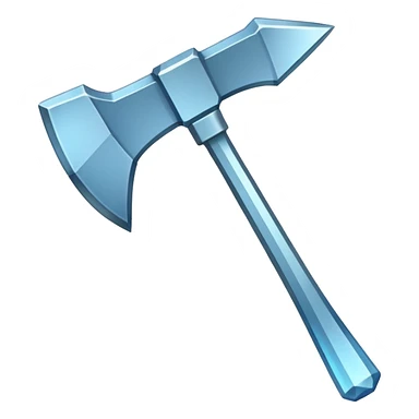 diamond item axe from Minecraft sticker