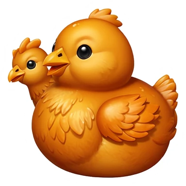 Orange chicken sticker