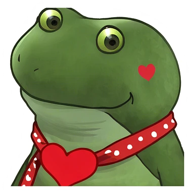 heart and fire sticker