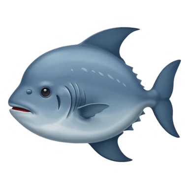 Mola Mola Sunfish no tailfin sticker