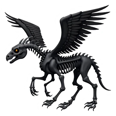 Thestral sticker