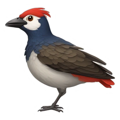 Oiseau picrouge sticker