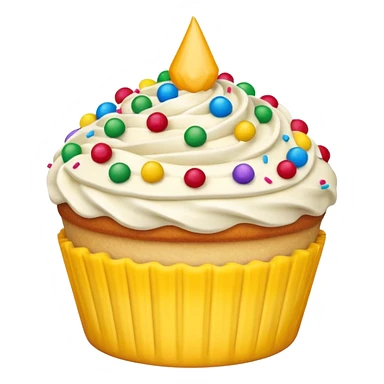 Cake cup sticker