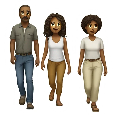 Sveti is waling with Kaya sticker