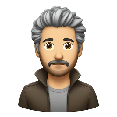 Moreno de cabelo cacheado  sticker