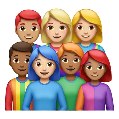 pride charcters sticker