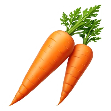 Carrot sticker