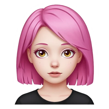 Bad girl pink sticker