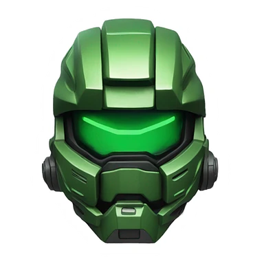 halo spi green armor sticker