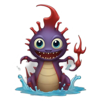 Water devils sticker