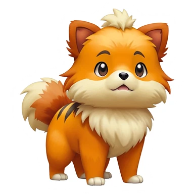 Growlithe Pokémon sticker