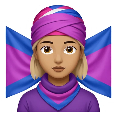 Bandera bisexual  sticker
