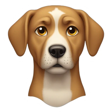 facepalm dog sticker