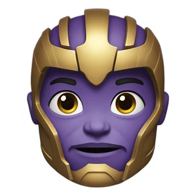 baby thanos sticker