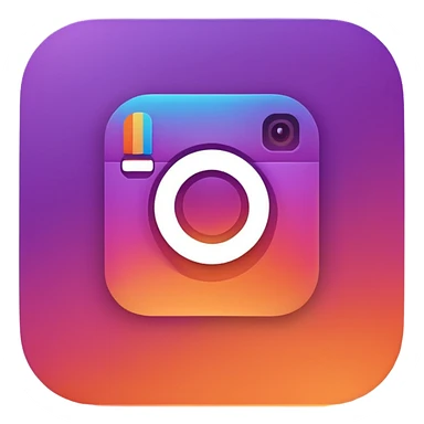 Logo instagram sticker