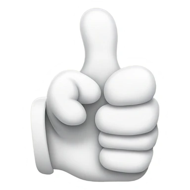 Paw thumbs up  sticker