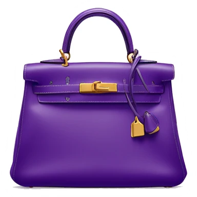 Hermès Kelly purple  bag sticker