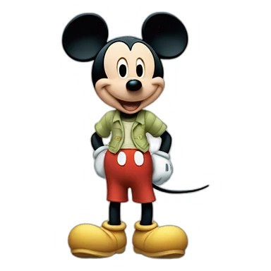 Mickey Mouse Pixar sticker