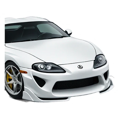 Supra with you  sticker