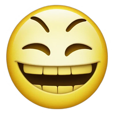 Smiley qui se mort les lèvres  sticker