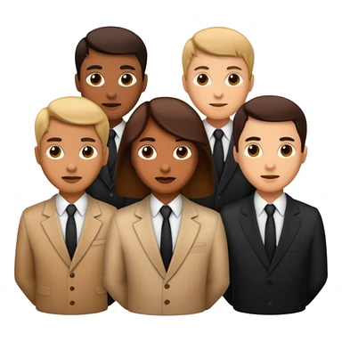 roup of directors shadow png realistic sticker