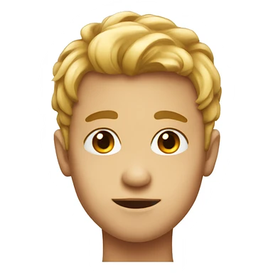 Pretty boy face sticker