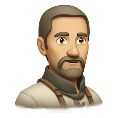 Russian peasant sticker