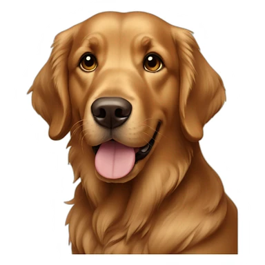 golden-retriever-chocolate sticker